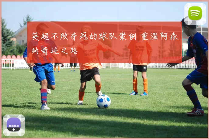 英超不败夺冠的球队案例 重温阿森纳奇迹之路