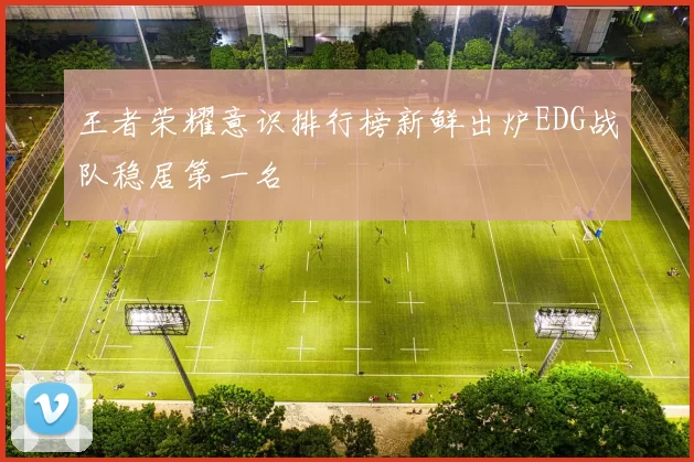 王者荣耀意识排行榜新鲜出炉EDG战队稳居第一名