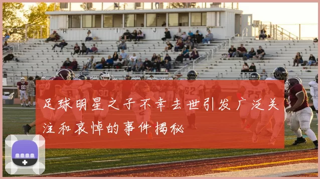 足球明星之子不幸去世引发广泛关注和哀悼的事件揭秘