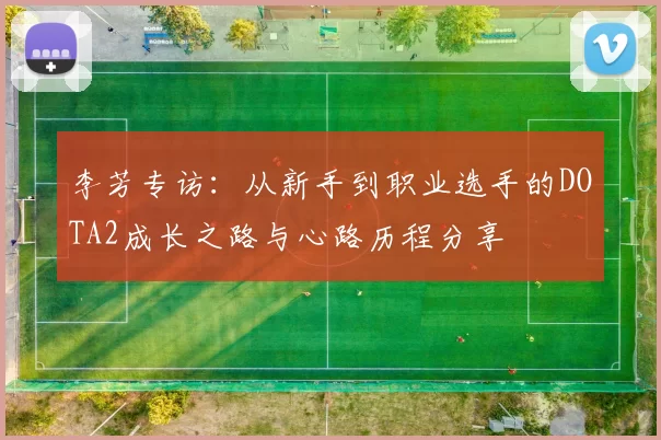 李芳专访：从新手到职业选手的DOTA2成长之路与心路历程分享